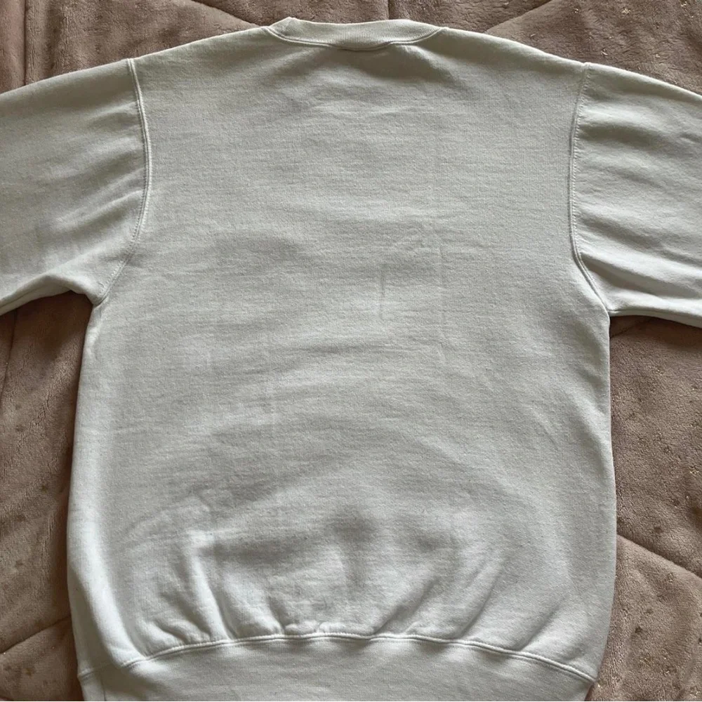 Champion Mens white crewneck sweater size XS - Picture 2 of 3